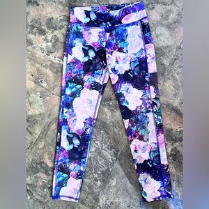 Active Dry Old Navy floral leggings, Kiddo Size 8